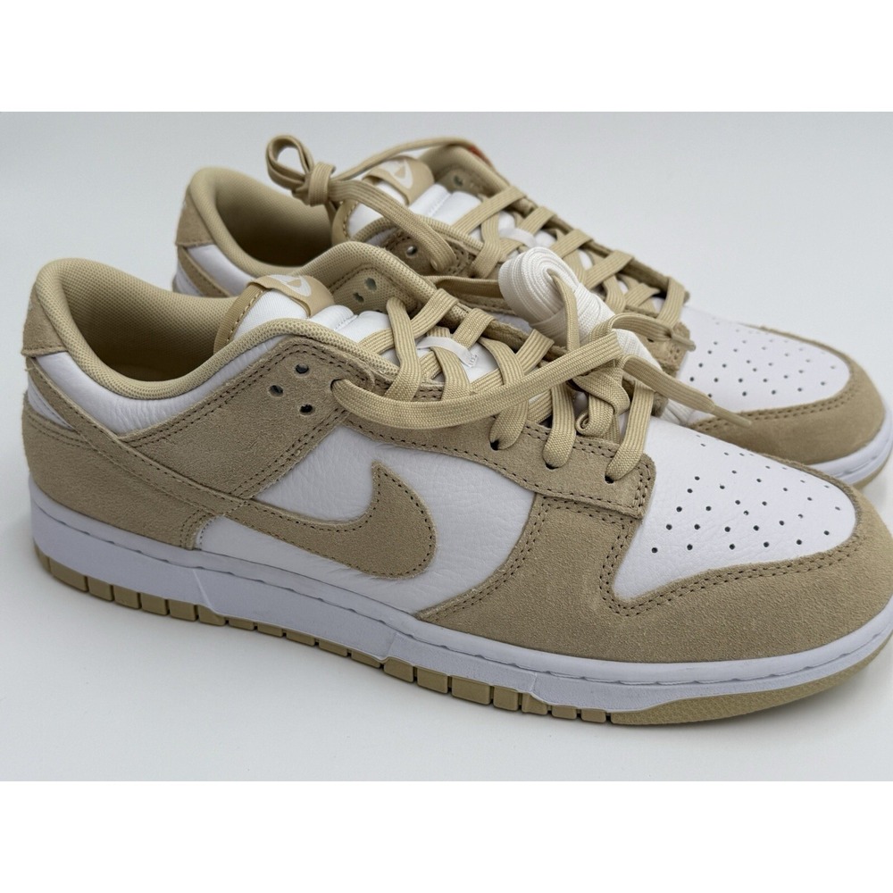 Size 12 - Nike Dunk SE Low Team Gold Suede FQ8249-102 No Box Lid